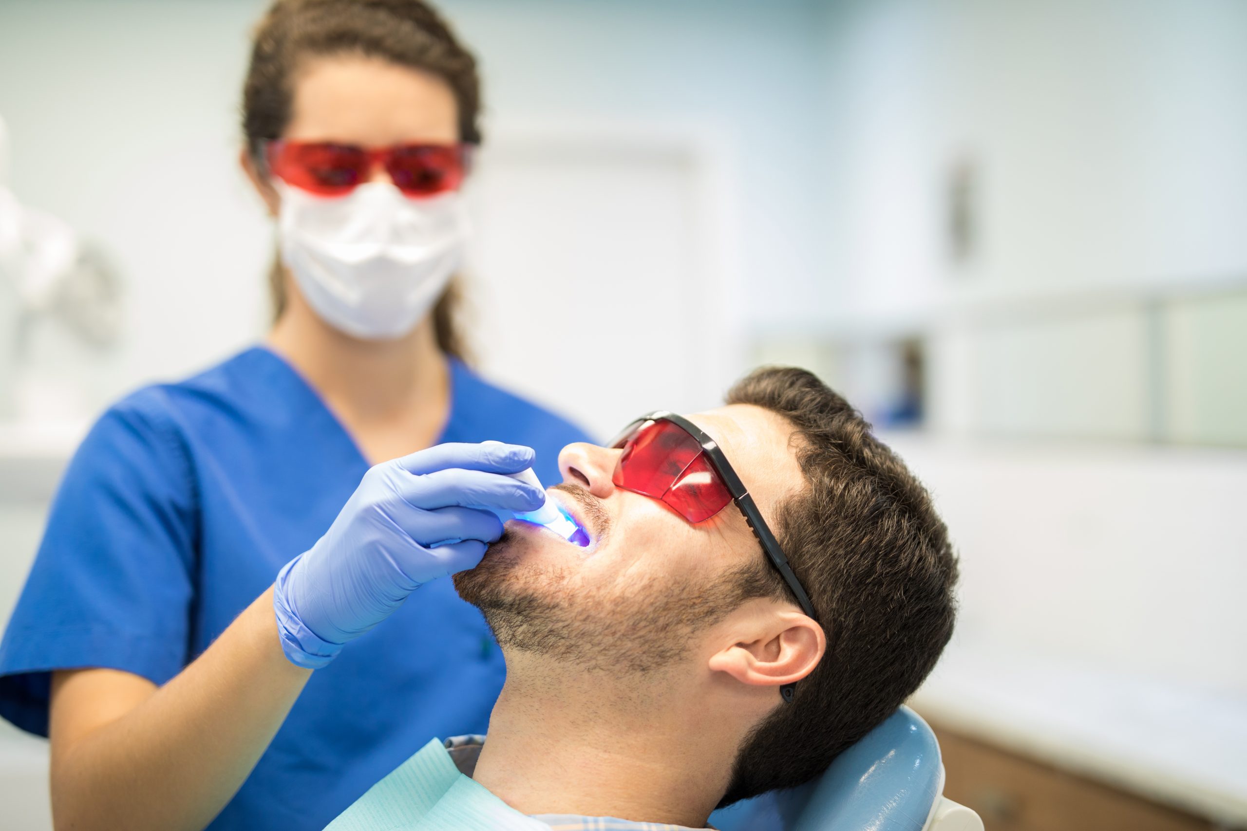 Gum healing after LANAP